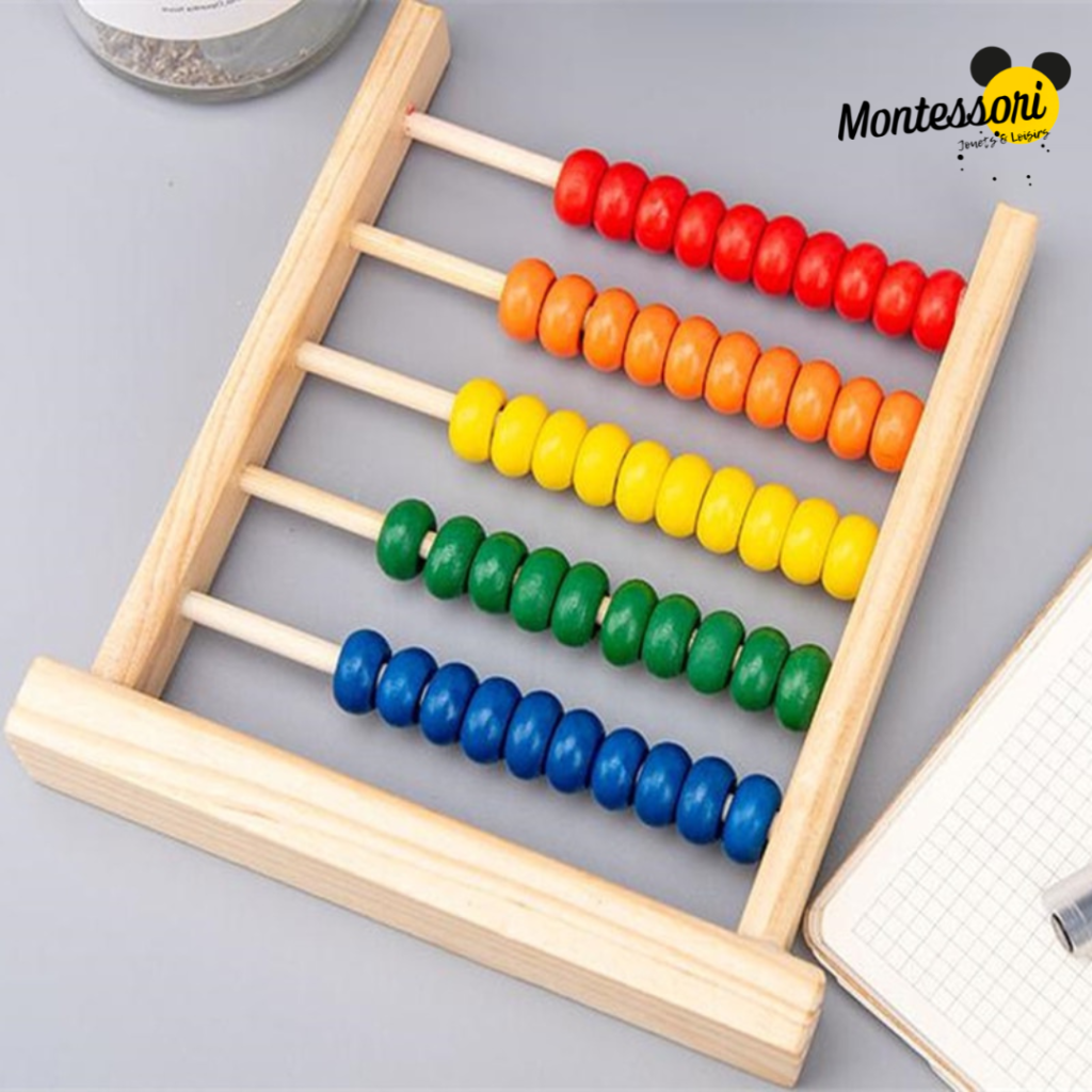 Boulier Montessori Couleurs Et Chiffres Montessori