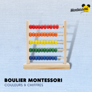 Jeu Boulier Montessori tout couleur