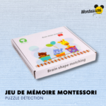 Jeu de mémoire - Montessori