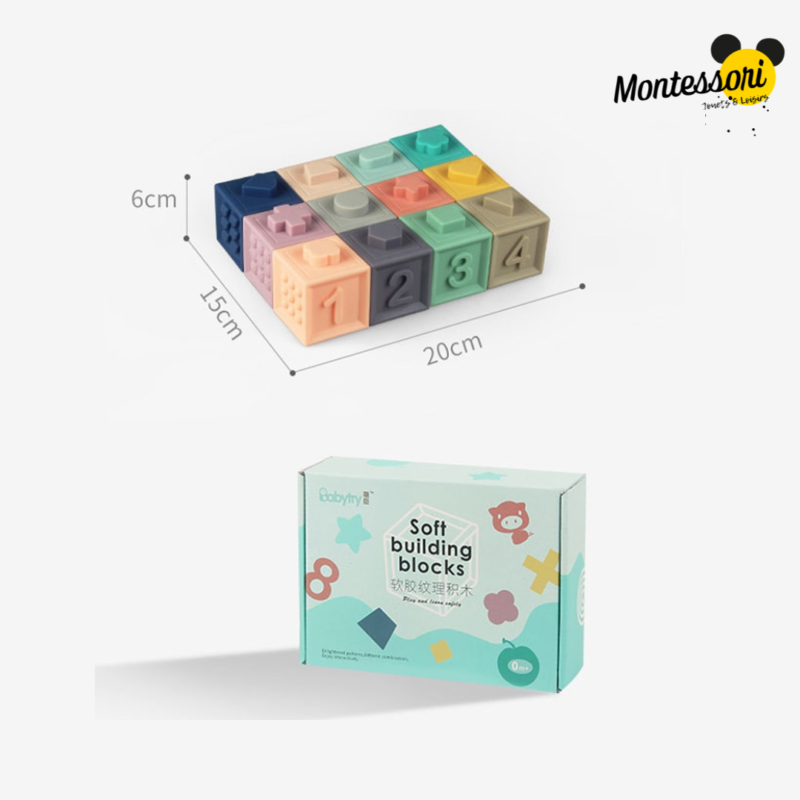 Jeu Montessori - Cubes Sensorielles