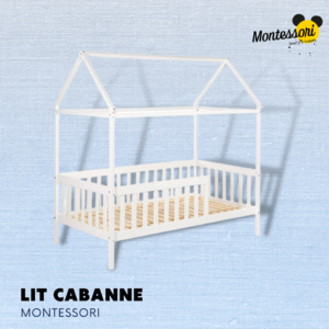 Lit Cabane Montessori