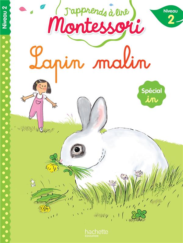 Livre Montessori - Lapin Malin Niveau 2 : Une Aventure Enrichissante pour les Jeunes Lecteurs