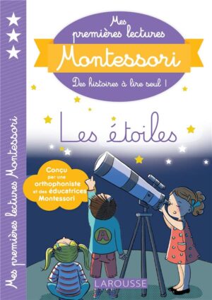 Livre Montessori - Les Étoiles : Une Introduction Captivante à la Lecture